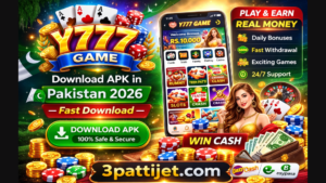 Y777 Game Download Apk (Real Money App) in Pakistan 2026 – Fast Download 2